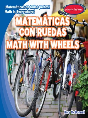 cover image of Matemáticas con ruedas / Math with Wheels